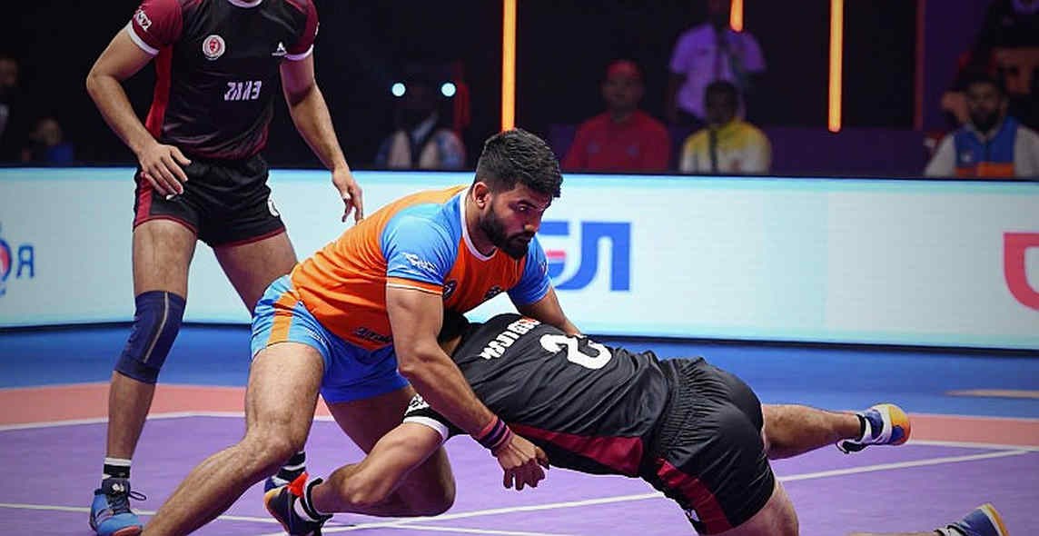 এশিয়ান গেমস ২০২৬ কাবাডি: ইরানকে হারাল ভারতের নারী দল, পুরুষ দলের রক্ষণ নিয়ে শঙ্কা এশিয়ান গেমস ২০২৬ কাবাডি: ইরানকে হারাল ভারতের নারী দল, পুরুষ দলের রক্ষণ নিয়ে শঙ্কা